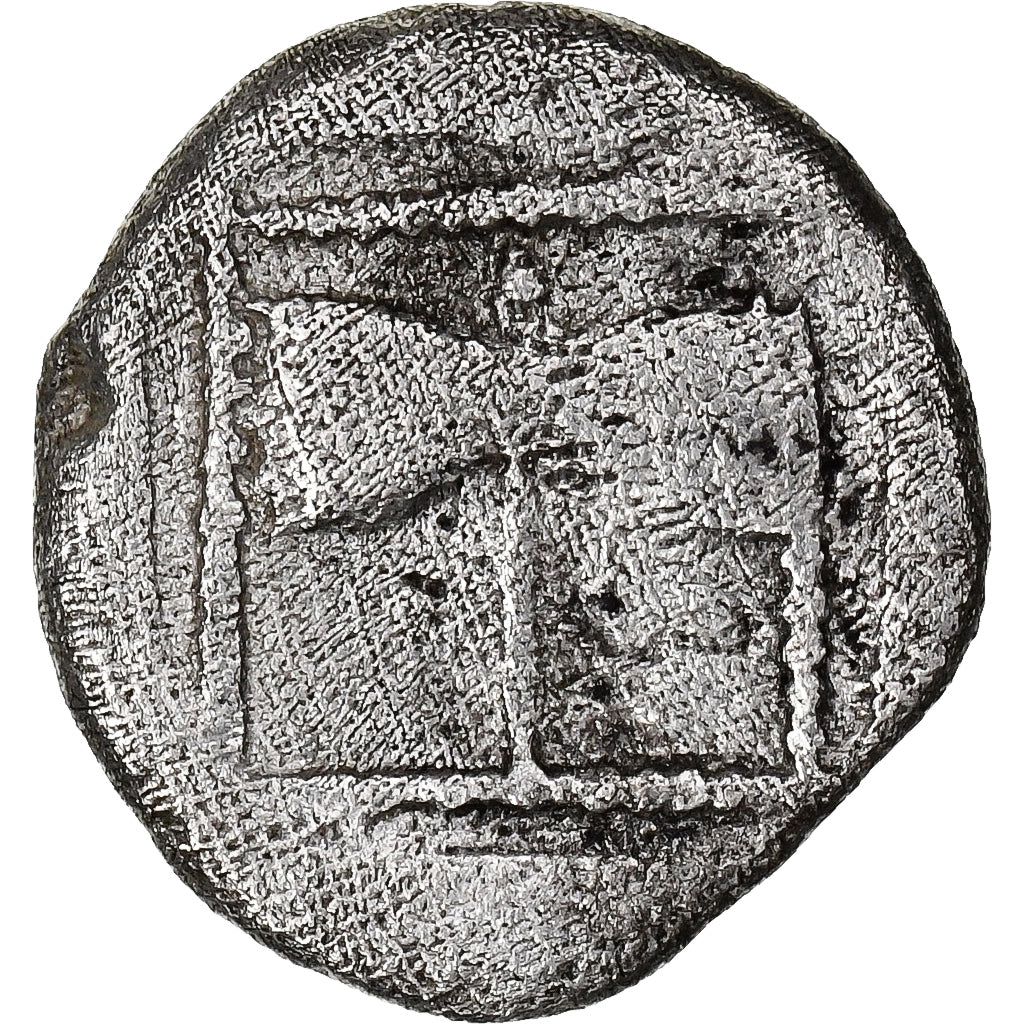 Troas, Obol, ca. 500-450 BC, Tenedos, Silver, AU(50-53), HGC:6-381