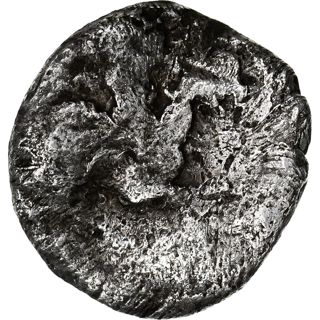 Troas, Hemiobol, ca. 500-450 BC, Assos, Silver, VF(30-35)