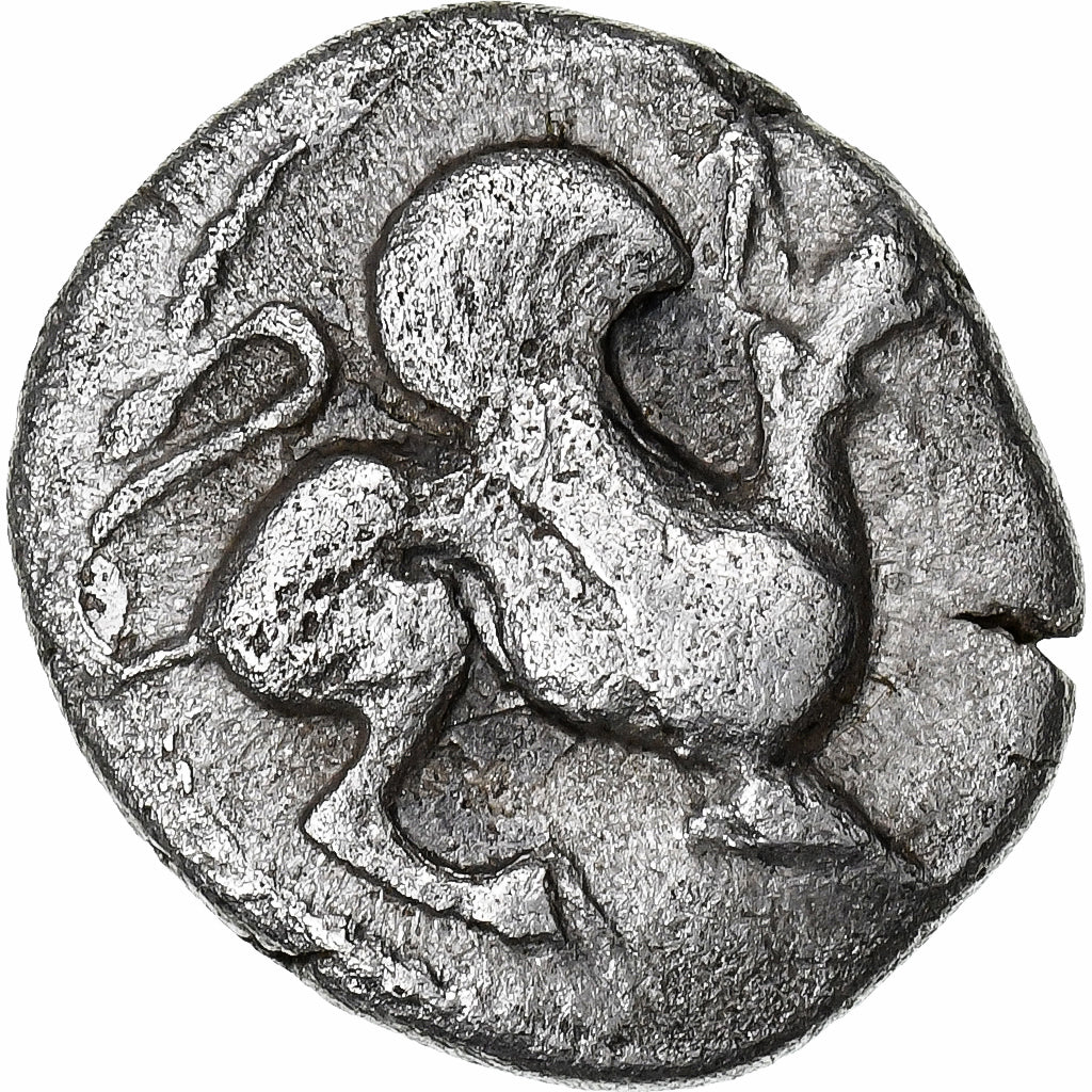 Troade, Obole, ca. 480-440 BC, Assos, Argent, TTB, BMC:3