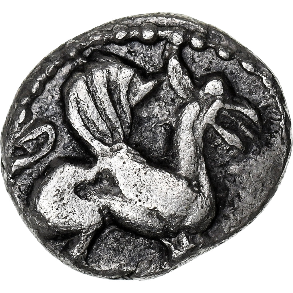 Troas, Obol, ca. 480-440 BC, Assos, Silver, AU(50-53), BMC:3