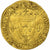 Francja, Charles VII, Ecu d'or, 1436-1461, Tournai, 3rd type, Złoto, AU(50-53)