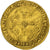 França, Charles VII, Ecu d'or, 1436-1461, Tournai, 3rd type, Dourado