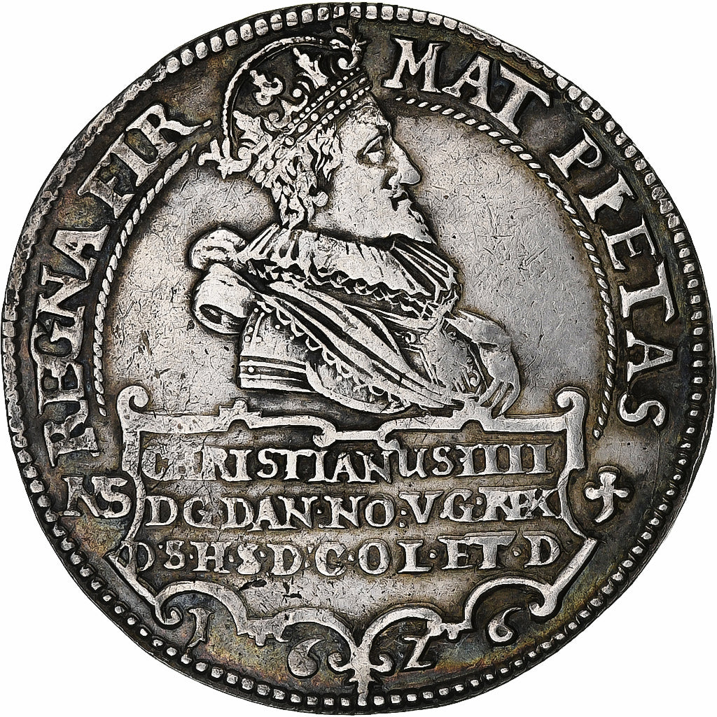 Denmark, Christian IV, Speciedaler, 1626, Copenhagen, Silver, EF(40-45), KM:101