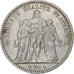 Francia, 5 Francs, Hercule, 1877, Bordeaux, Argento, MB+, Gadoury:745a