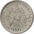 França, 5 Francs, Semeuse, 1971, MDP, Piéfort, Prata, MS(63), Gadoury:154.P2