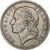 France, 5 Francs, Lavrillier, 1938, Paris, Nickel, AU(55-58), Gadoury:760