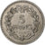 France, 5 Francs, Lavrillier, 1938, Paris, Nickel, AU(55-58), Gadoury:760