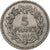 France, 5 Francs, Lavrillier, 1937, Paris, Nickel, AU(50-53), Gadoury:760