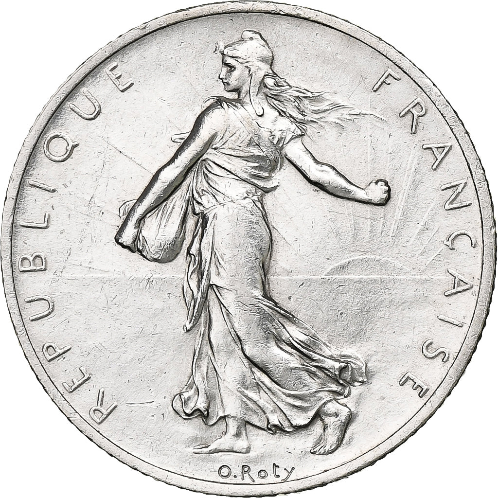 France, 2 Francs, Semeuse, 1898, Paris, Silver, MS(60-62), Gadoury:532, KM:845.1