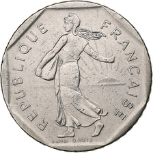 Frankrijk, 2 Francs, Semeuse, 1984, MDP, Nickel, ZF, Gadoury:547, KM:942.1