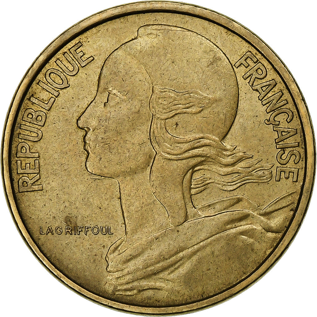France, 50 Centimes, Marianne, 1962, Paris, Col à 4 plis, Aluminum-Bronze