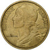 France, 50 Centimes, Marianne, 1962, Paris, Col à 4 plis, Aluminum-Bronze