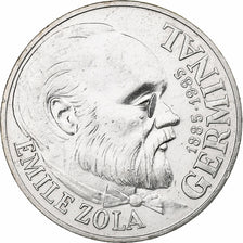 France, 100 Francs, Emile Zola Germinal, 1985, MDP, Argent, SUP, Gadoury:900