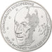France, 100 Francs, Jean Monnet, 1992, MDP, Silver, MS(60-62), Gadoury:907