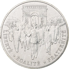 France, 100 Francs, Libération de Paris, 1994, MDP, Silver, MS(60-62)