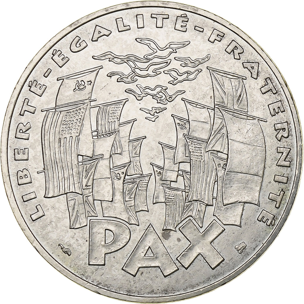France, 100 Francs, 8 mai 1945, 1995, MDP, Argent, SUP+, Gadoury:952, KM:1116.1