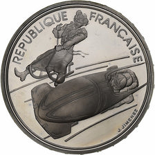 Frankrijk, 100 Francs, 1992 Olympics, Albertville, Bobsledding, 1990, MDP