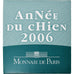 France, 1/4 Euro, Année du Chien, Proof, 2006, MDP, Silver, MS(65-70)