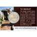 Malta, 2 Euro, Ta' Hagrat temples, Coin card, 2019, Bi-Metallic, MS(65-70)