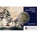 Malta, 2 Euro, Ġgantija Temples, Coin card, 2016, Bi-Metallic, MS(65-70)