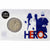 França, 2 Euro, Recherche médicale, HÉROS, Coin Card. BU, 2020, MDP