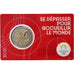 France, 2 Euro, Olympic Games Paris 2024, Coin Card. BU, 2021, MDP, Bi-Metallic