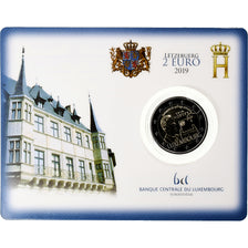 Luxemburgo, 2 Euro, Centenaire du suffrage universel, Coin Card. BU, 2019