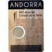 Andorre, 2 Euro, 600 ans - Conseil de la Terre, Coin card, 2019, Bimétallique