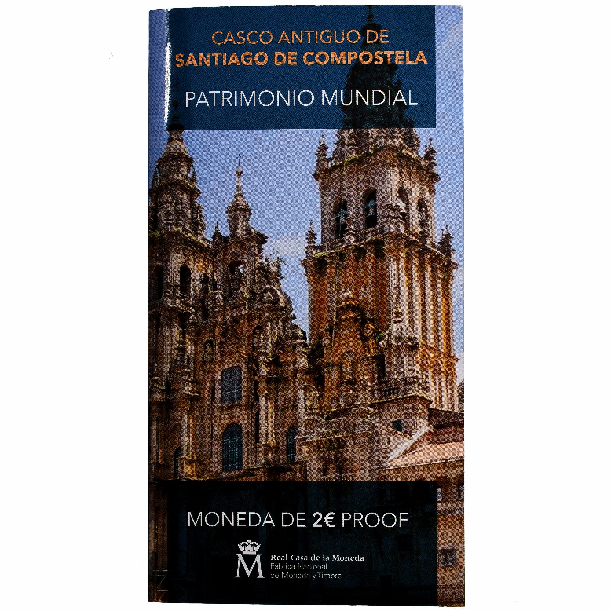 Espagne, 2 Euro, Santiago de Compostela, BE, 2018, Madrid, Bimétallique, FDC