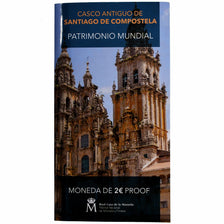 Espagne, 2 Euro, Santiago de Compostela, BE, 2018, Madrid, Bimétallique, FDC