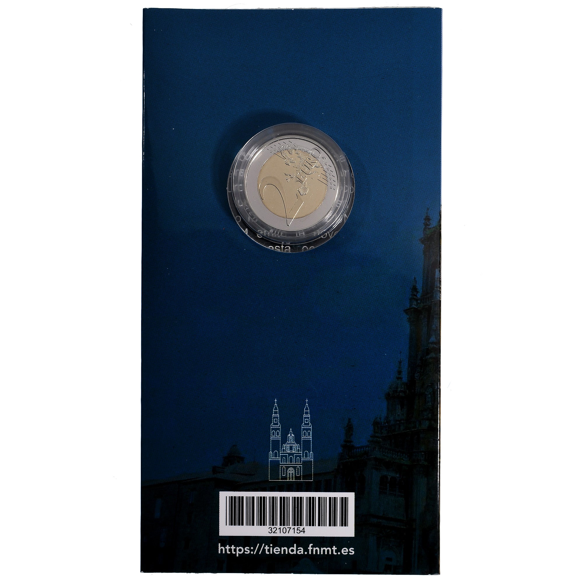 Espagne, 2 Euro, Santiago de Compostela, BE, 2018, Madrid, Bimétallique, FDC