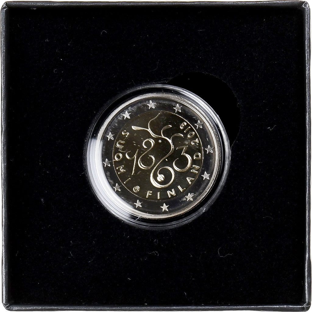 Finland, 2 Euro, Parliament, Proof, 2013, Vantaa, Bi-Metallic, MS(65-70)