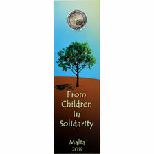 Malta, 2 Euro, solidarity through love, BU, 2019, Bi-Metallic, MS(65-70)
