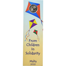 Malte, 2 Euro, solidarity through love, BU, 2020, Bimétallique, FDC
