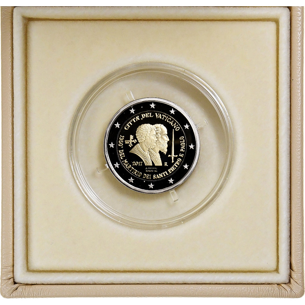 Vatikan, 2 Euro, 1950th anniversary, martyrdom of Saint Peter and Saint Paul
