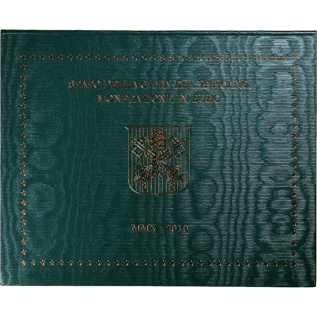 Vaticaan, Benedict XVI, Set 1 ct. - 2 Euro, FDC, 2010, Rome, n.v.t., FDC