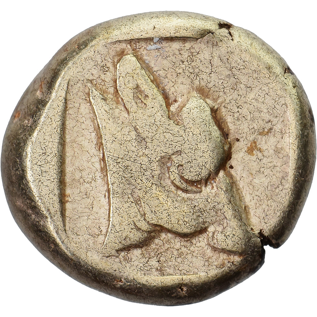 Lesbos, Hekte, 455-427 BC, Mytilene, Elektrum, VF(30-35), SNG-Cop:304, HGC:6-982