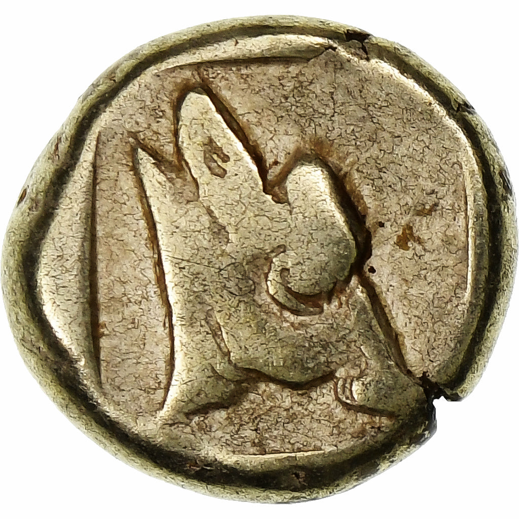 Lesbos, Hekte, 455-427 BC, Mytilene, Electrum, VF(30-35), SNG-Cop:304, HGC:6-982