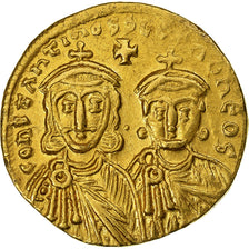 Constantine V and Leo IV, Solidus, 751-775, Constantinople, Gold, MS(60-62)