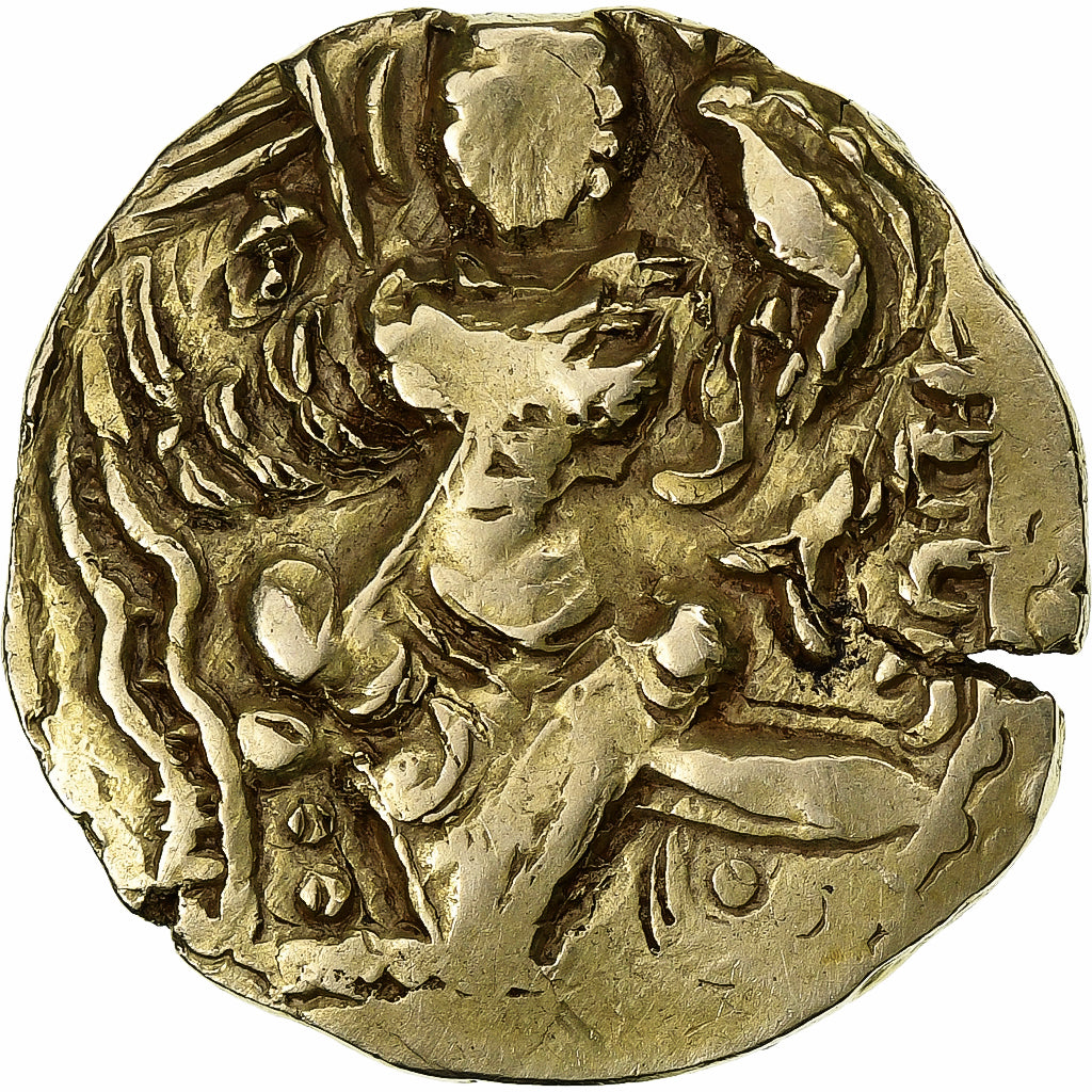 Kidarites, Kidara, Dinar, ca. 335-345, Electrum, TB+