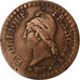France, 1 Centime, Dupré, AN 6, Paris, Copper, VF(30-35), Gadoury:76