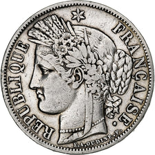 Francia, 5 Francs, Cérès, 1849, Paris, Argento, MB+, Gadoury:719