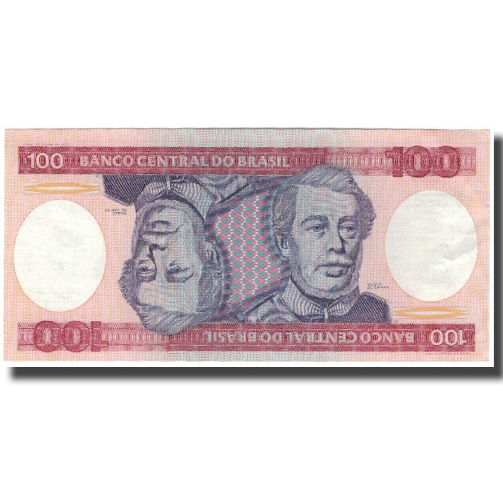 Banknote, Brazil, 100 Cruzeiros, KM:198b, UNC(63)