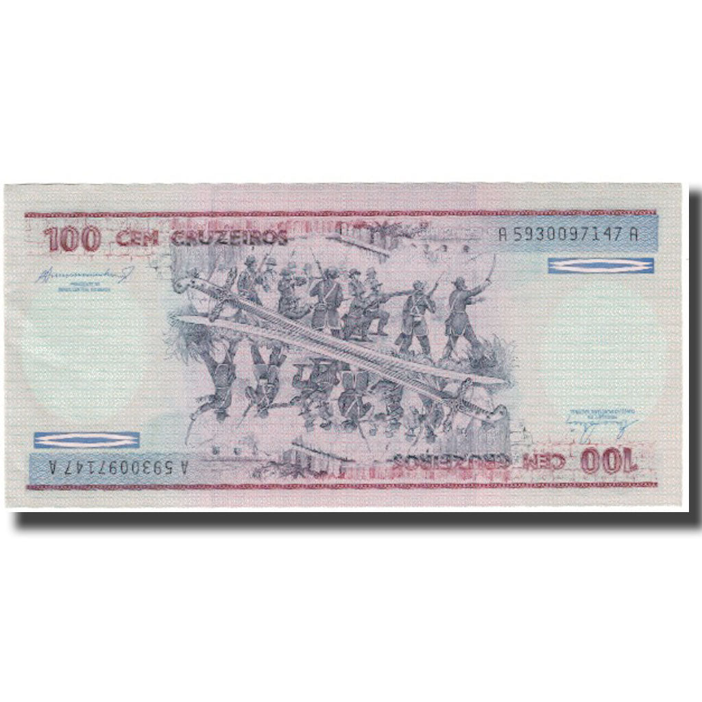 Banknote, Brazil, 100 Cruzeiros, KM:198b, UNC(63)
