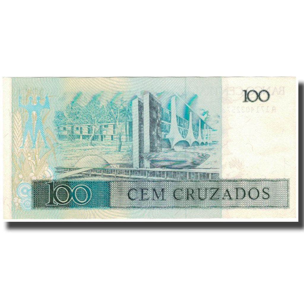 Banknote, Brazil, 100 Cruzados, KM:211c, UNC(63)