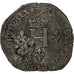 Frankrijk, Henri II, Double Sol Parisis, 1550, Paris, Billon, FR+, Gadoury:363