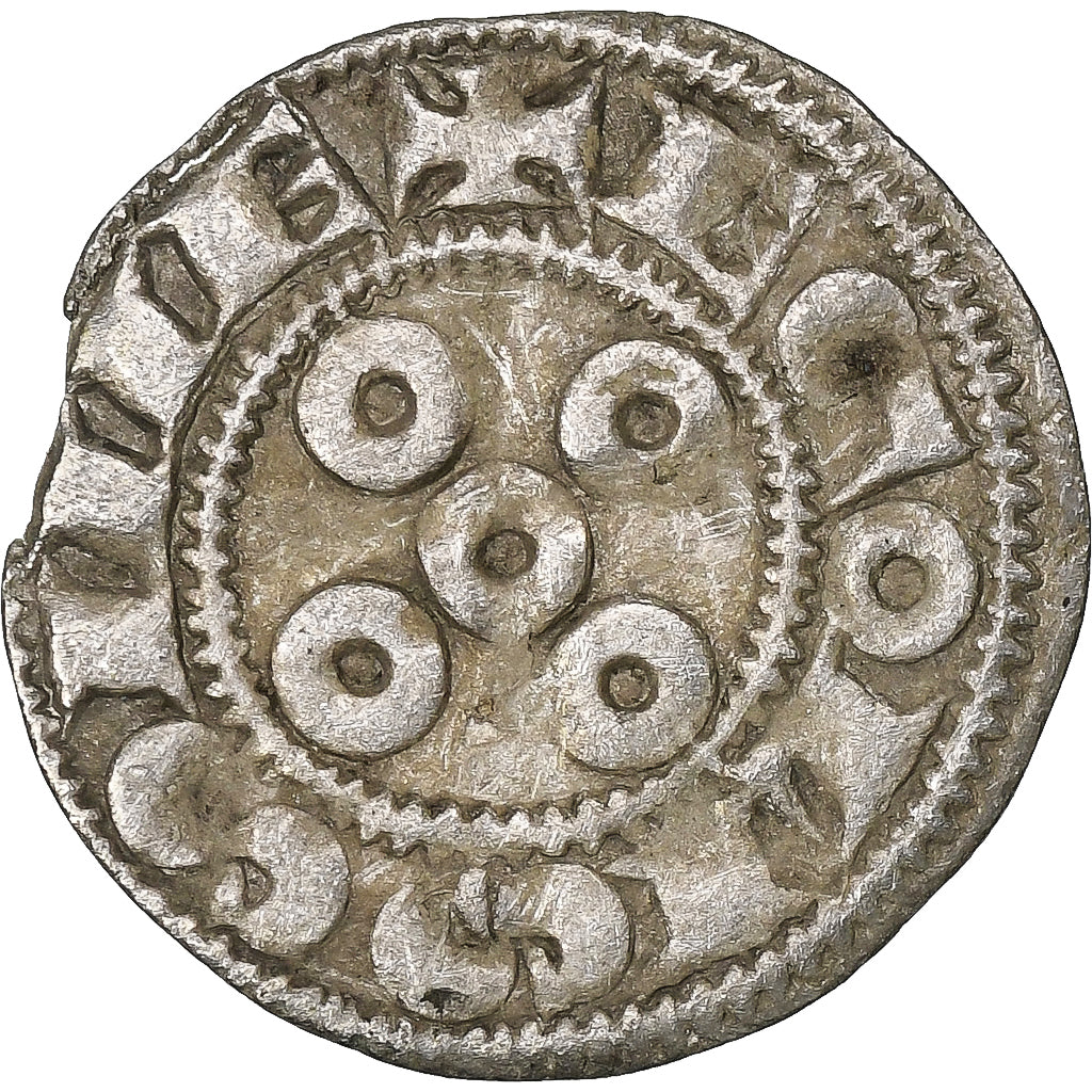 County of Périgord, Anonymous, Denier, ca. 1200-1250, Périgueux?, Billon