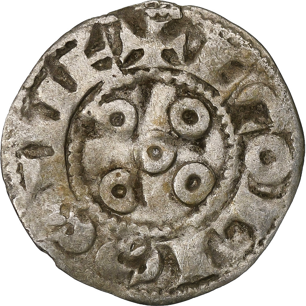 County of Périgord, Anonymous, Denier, ca. 1200-1250, Périgueux?, Billon