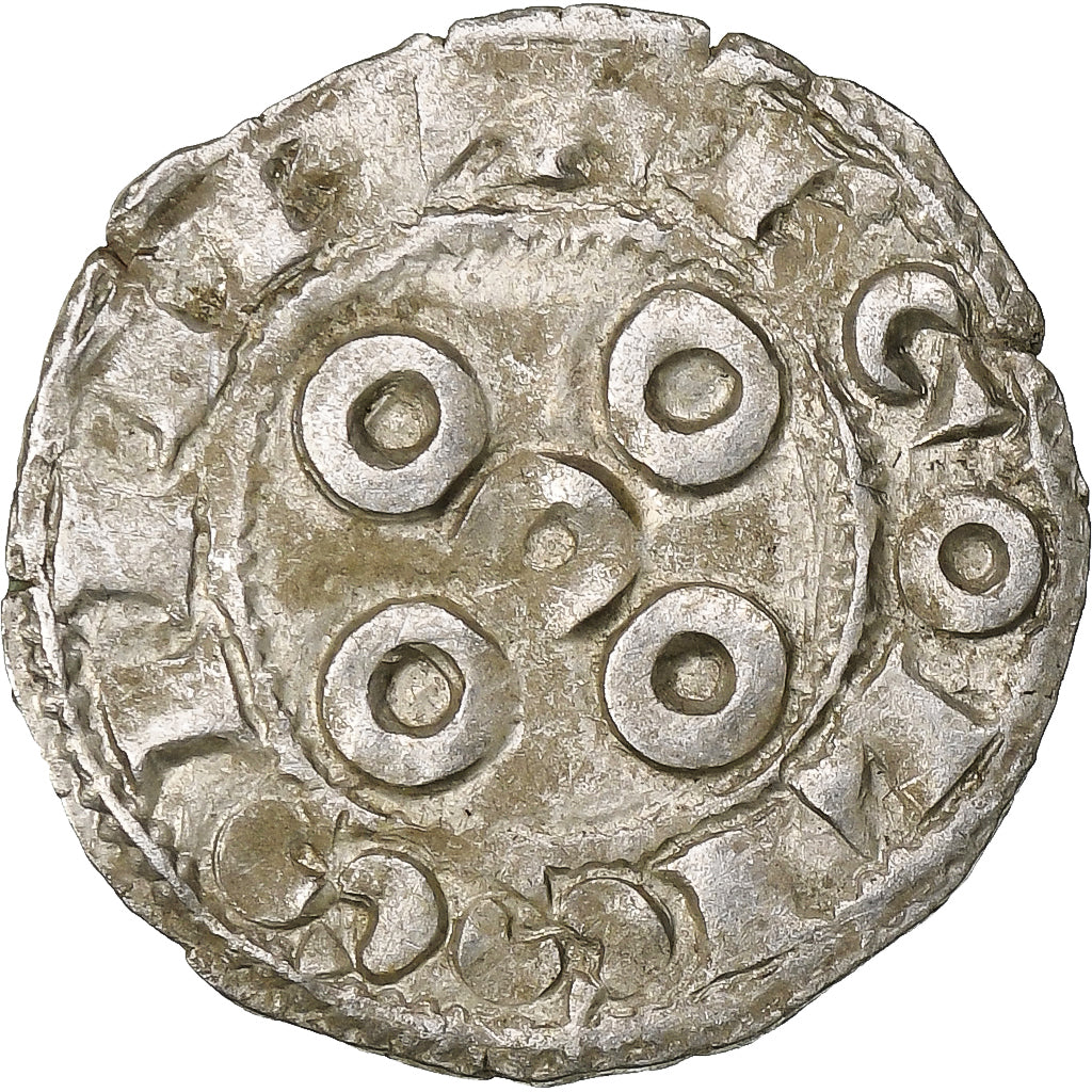 County of Périgord, Anonymous, Denier, ca. 1200-1250, Périgueux?, Billon