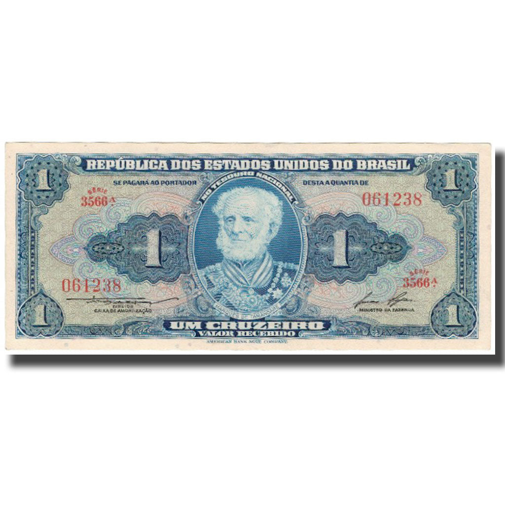 Billet, Brésil, 1 Cruzeiro, KM:150d, SPL